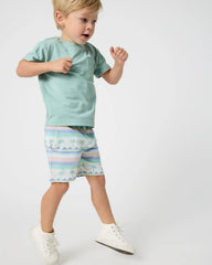Aqua Surf Relaxed Pocket Tee