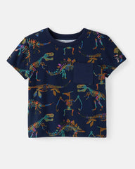 Fossil Quest Relaxed Pocket Tee