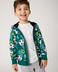 Soccer Stars Zip Hoodie