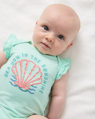 Sparkling Seas Flutter Bodysuit