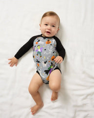 Dracula's Disco Raglan Bodysuit