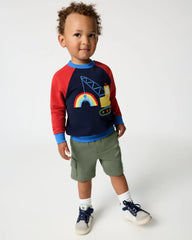 Rainbow Trucks Crewneck Sweatshirt