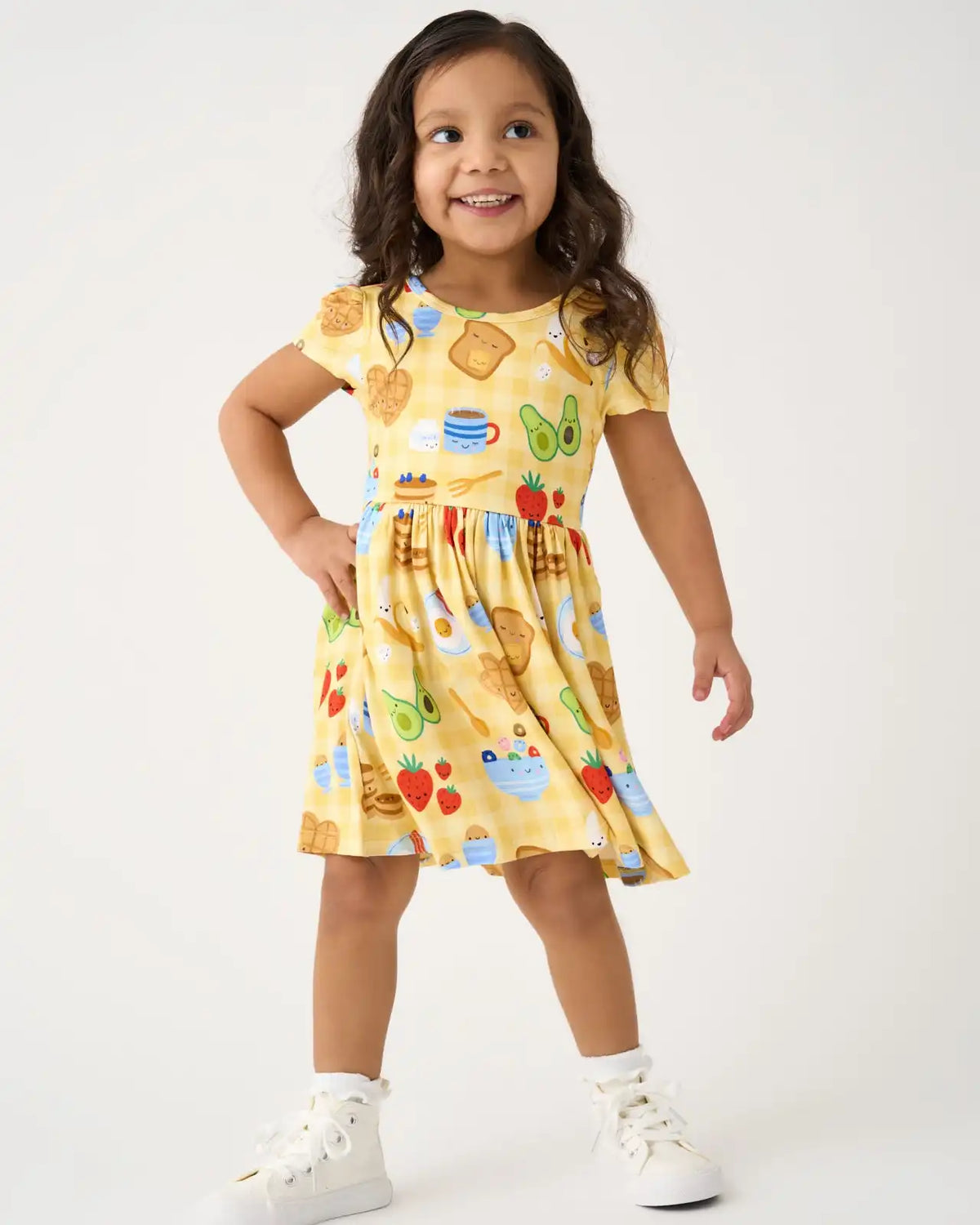 Breakfast Bunch Skater Dress