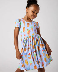 Scoop Squad Skater Dress
