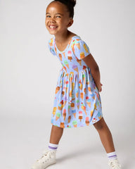 Scoop Squad Skater Dress