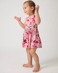 Pink Rancher Roundup Skater Dress with Bodysuit