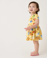 Breakfast Bunch Skater Dress with Bodysuit