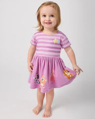 Bluey Friends Forever Short Sleeve Dress with Bloomer