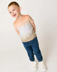 Golden Hour Henley Tee