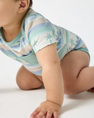Swell Stripes Pocket Bodysuit
