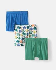 Shell Parade 3 Pack Boy's Boxer Brief Underwear