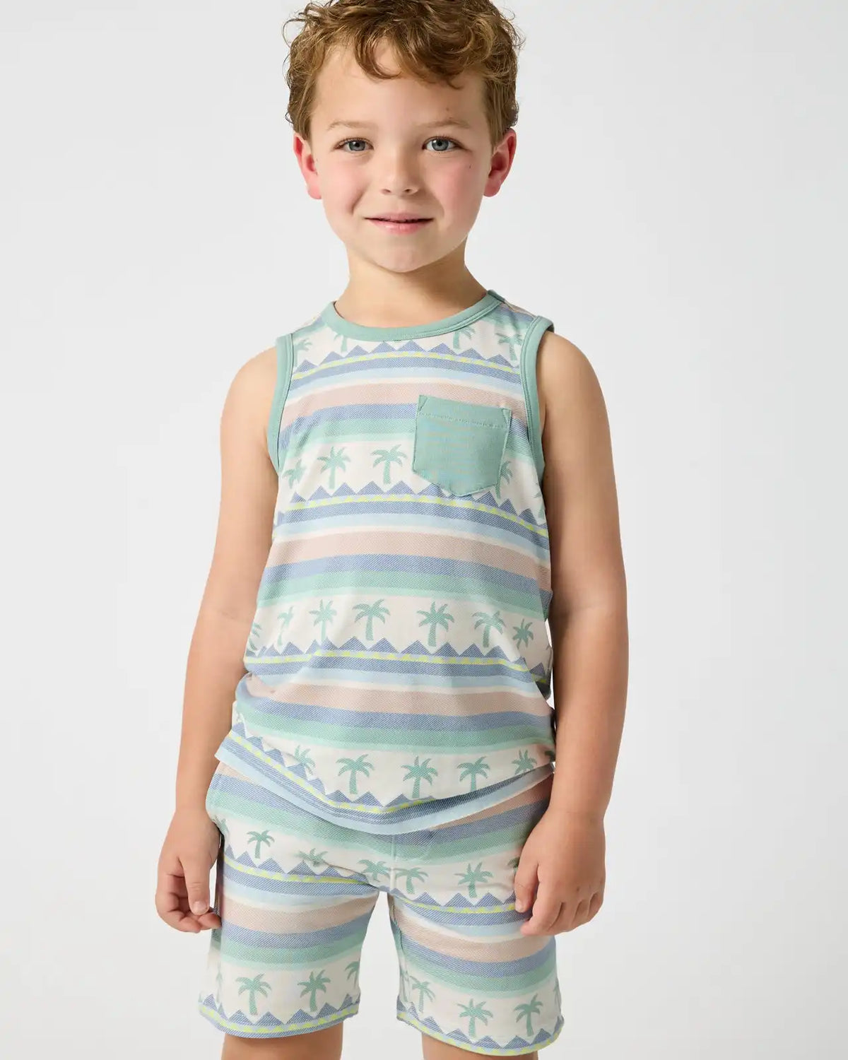 Swell Stripes Pocket Tank