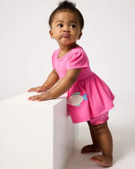 Sparkling Scales Empire Tunic Top with Bloomer