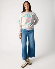 Disney Minnie Mouse Queen of Swing Women's Crewneck Sweatshirt