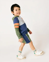 Moss Piped Shorts