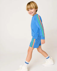 Major Blue Pocket Crewneck