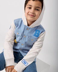 Bluey Hooded Trucker Jacket