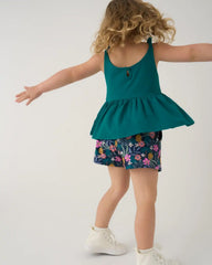 Tropical Garden Smocked Shorts