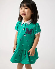 Disney Mickey Mouse Racket Rally Drop Waist Dress
