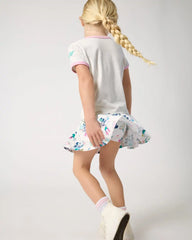 Disney Mickey Mouse & Minnie Mouse Match Pleated Skort