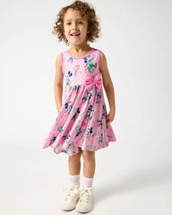 Disney Mickey Mouse & Minnie Mouse Match Twirl Dress
