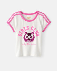 Brave Tiger Scoop Neck Tee