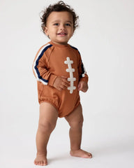 Football Raglan Romper