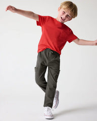Washed Black Cargo Pants