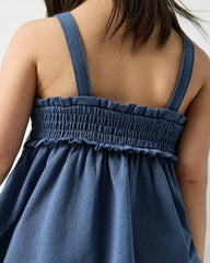 Seashell Cove Smocked Tank & Shorts Set
