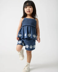 Seashell Cove Smocked Tank & Shorts Set