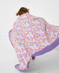 Disco Rainbows Large Cloud Blanket®