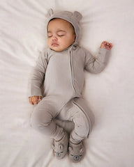 Dove Gray Bear Booties