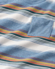 Explorer Stripes Relaxed Pocket Tee