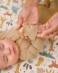 Hazelwood Stripe Henley Bodysuit