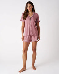 Rosewood Women's Short Sleeve & Shorts Pajama Set