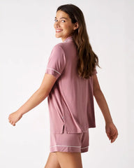 Rosewood Women's Short Sleeve & Shorts Pajama Set