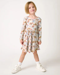 Kaleidoscope Dreams Ribbed Skater Dress