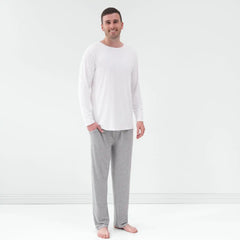 Bright White Men's Pajama Top