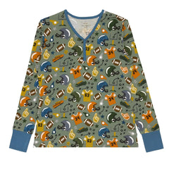 Touchdown Time Women's Pajama Top
