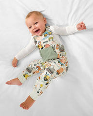 Mini Builders Overall Romper