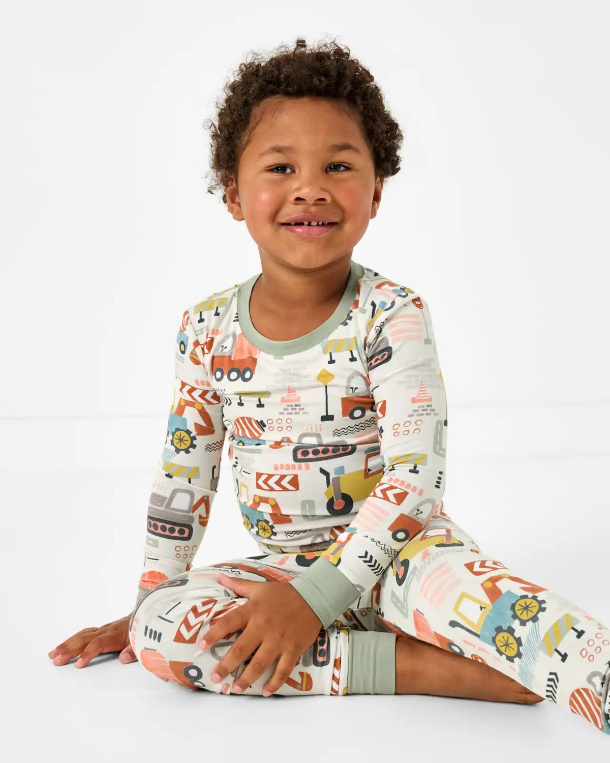 Mini Builders Two-Piece Pajama Set