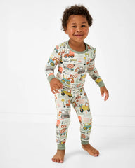 Mini Builders Two-Piece Pajama Set