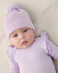 Misty Lavender Flutter Bodysuit