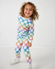 Ombre Cheery Checks Jogger