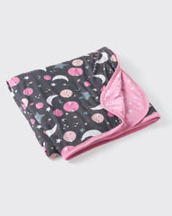 Pink To the Moon & Back Large Cloud Blanket®