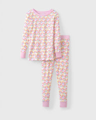 Pastel Rainbows Two-Piece Pajama Set