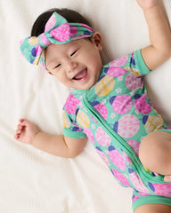 Ladybug Meadow Luxe Bow Headband