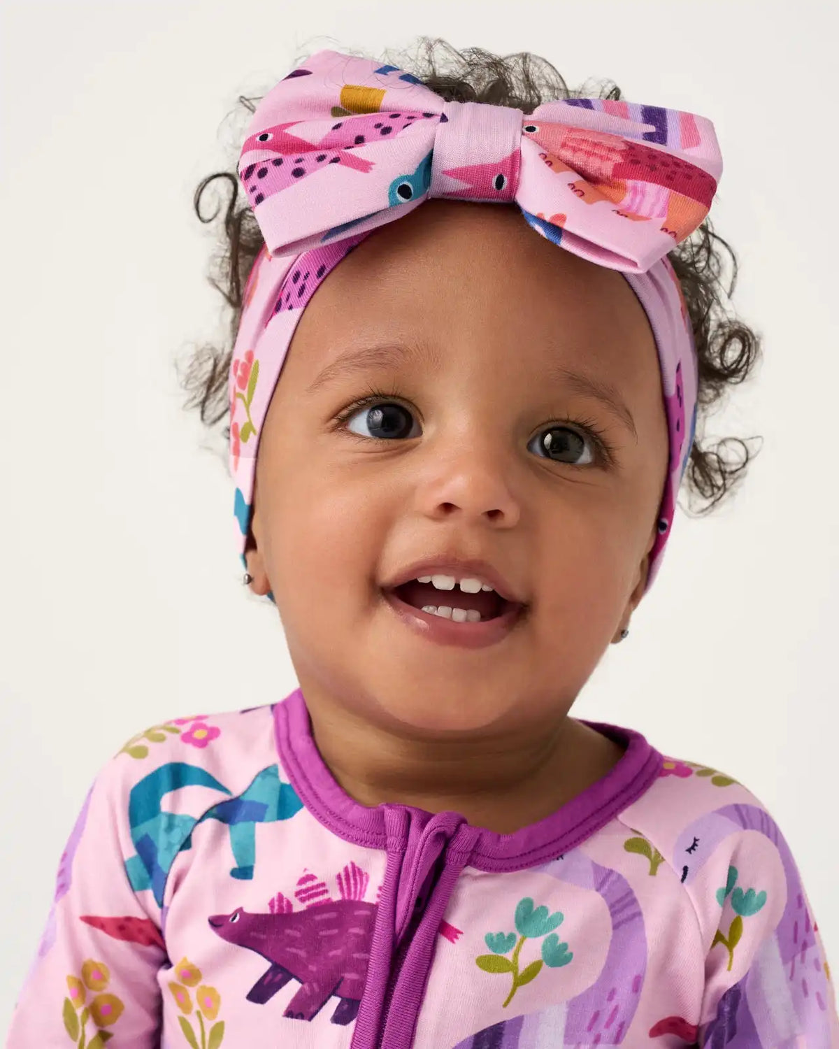 Roar & Explore Pink Luxe Bow Headband