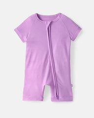 Soft Wisteria Shorty Zippy