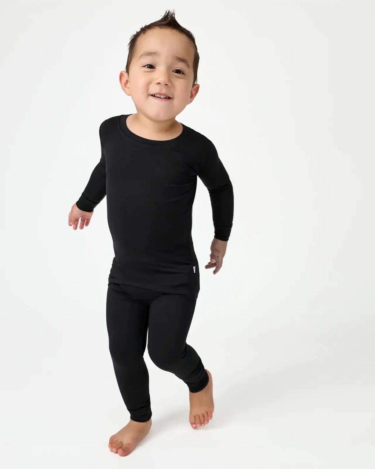Black Two-Piece Pajama Set